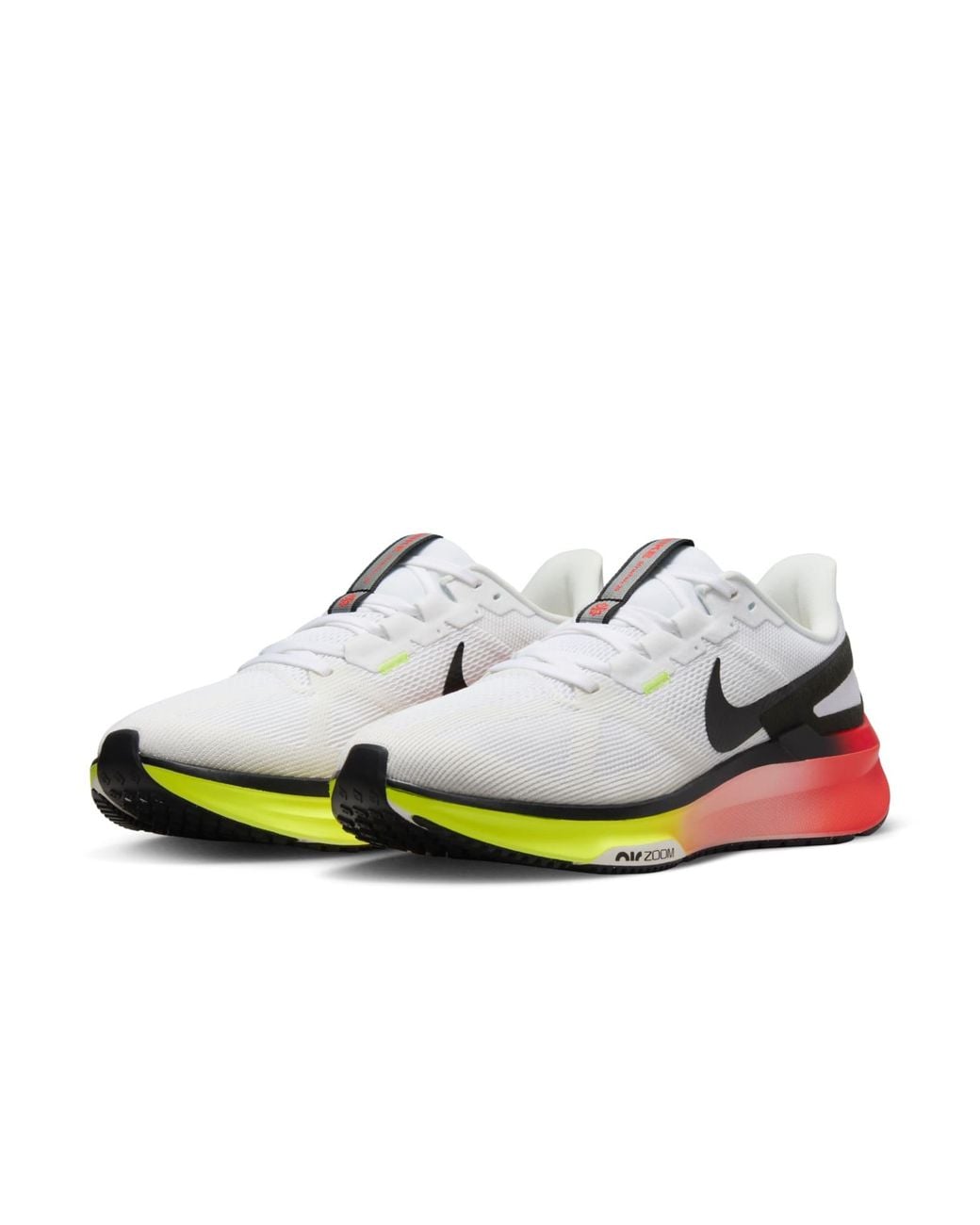 Nike White Structure 25 Bright Crimson Volt' for men