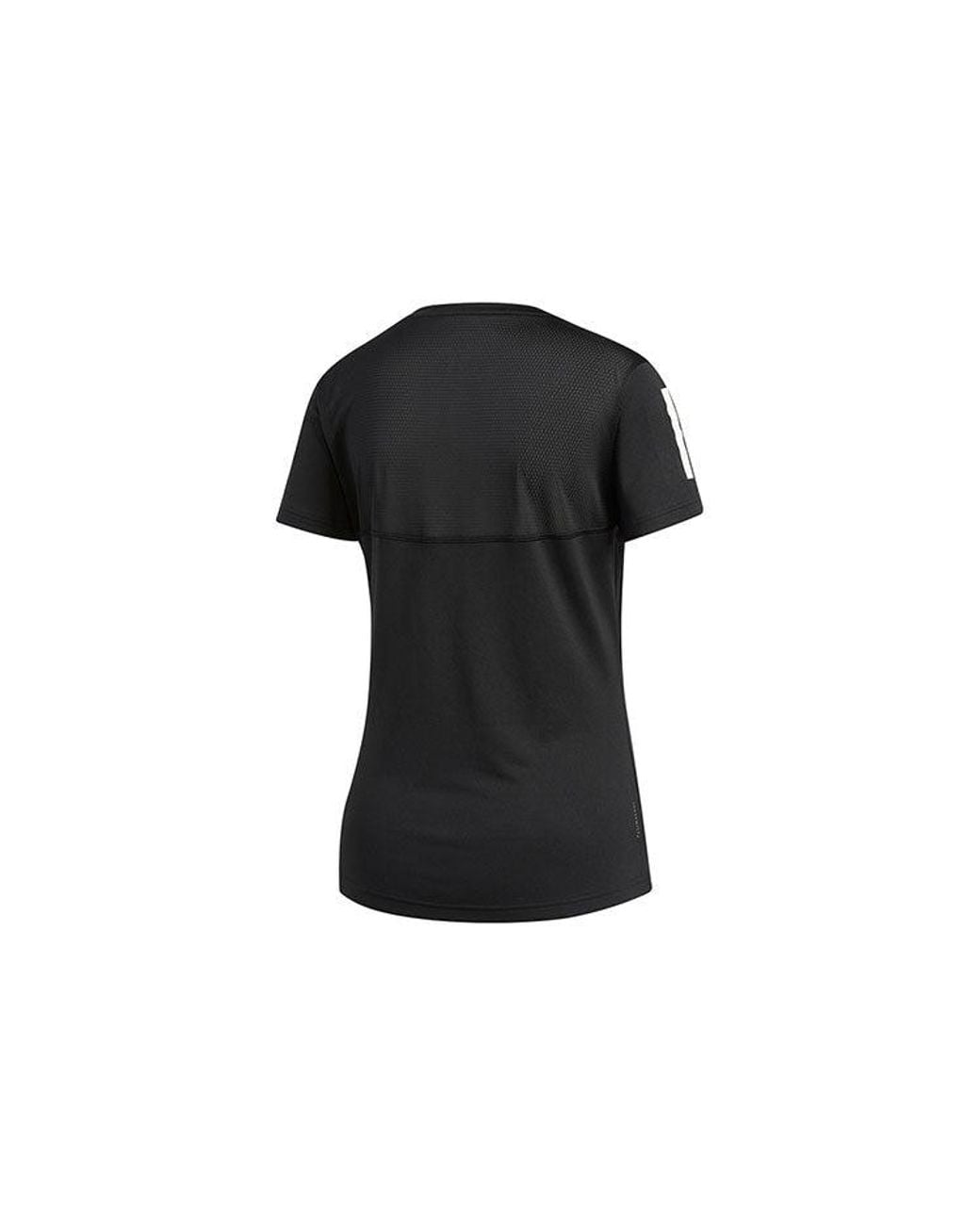 Adidas Black (Wmns) Own The Run Tee Running Short-Sleeve Tee