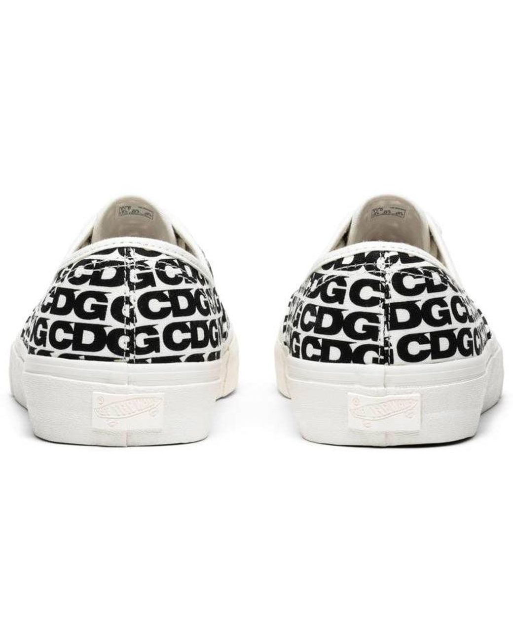 Vans White Comme Des Garcons X Authentic 'Cdg' for men