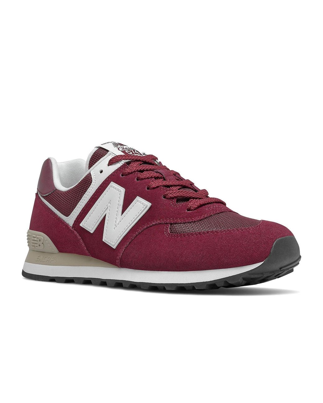 New Balance Red 574 'Garnet' for men