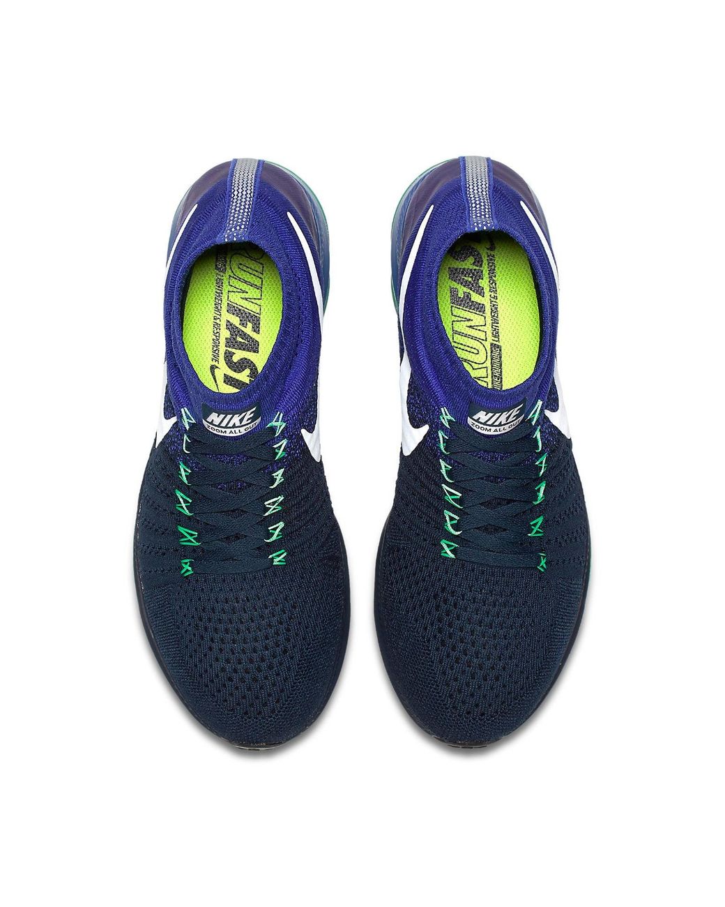 Nike Blue All Out Flyknit 'College Electro' for men