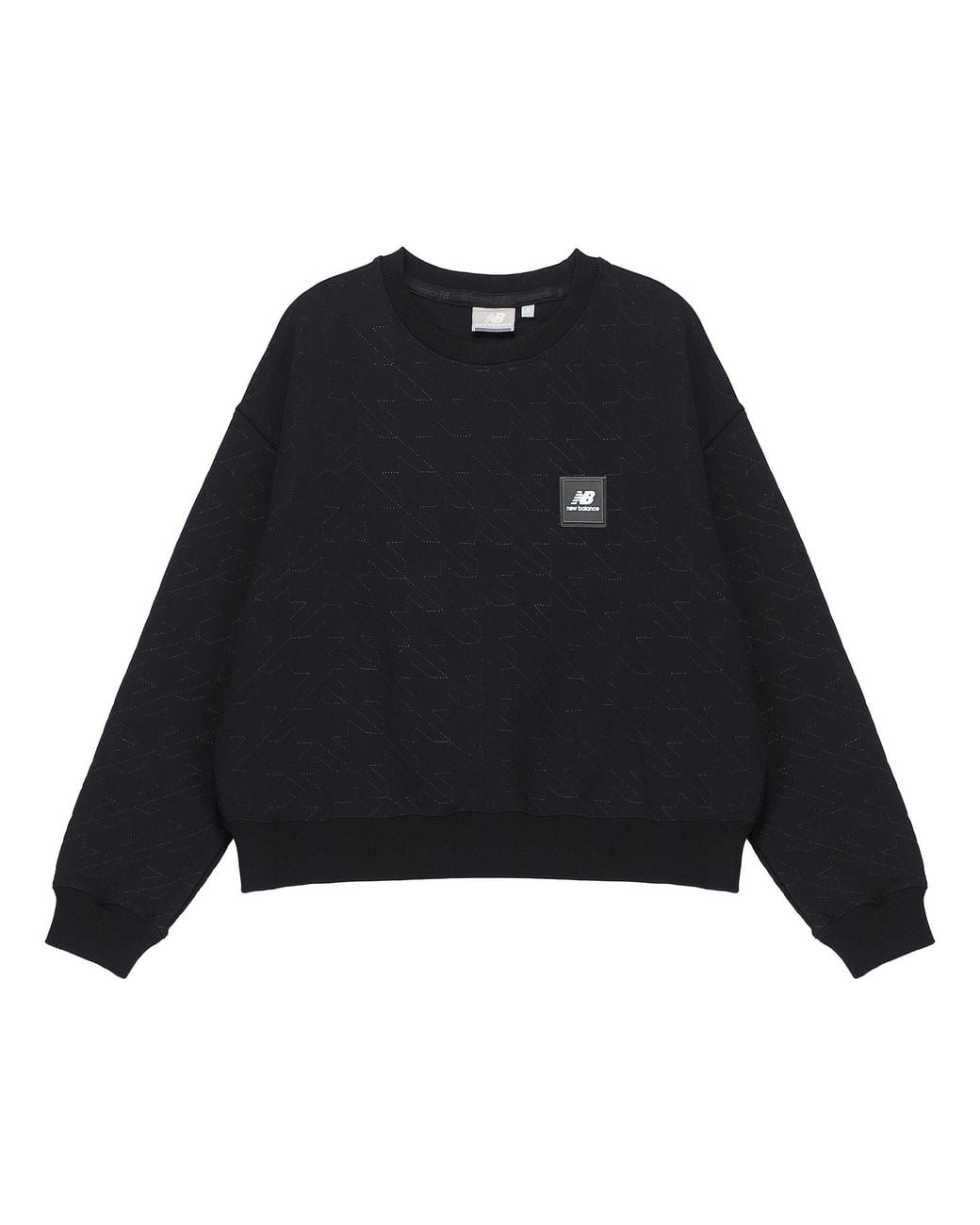 New Balance Black (Wmns) Crew Neck Logo Sweatshirt