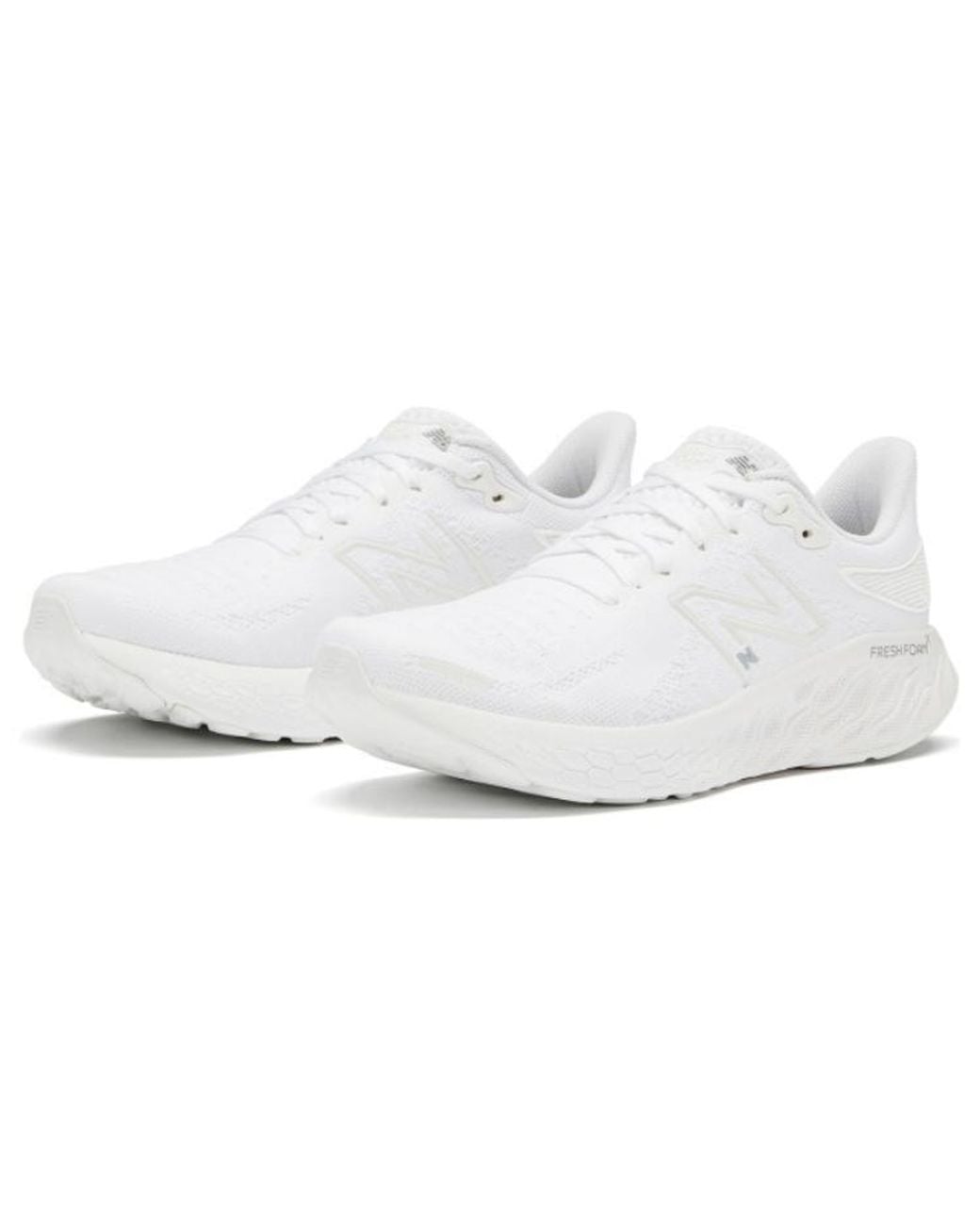 New Balance White Fresh Foam X 1080V12 Arctic Fox' for men