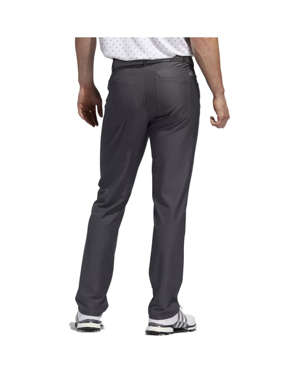 Adidas Blue Ultimate365 Five Pocket Solid Pants Six' for men