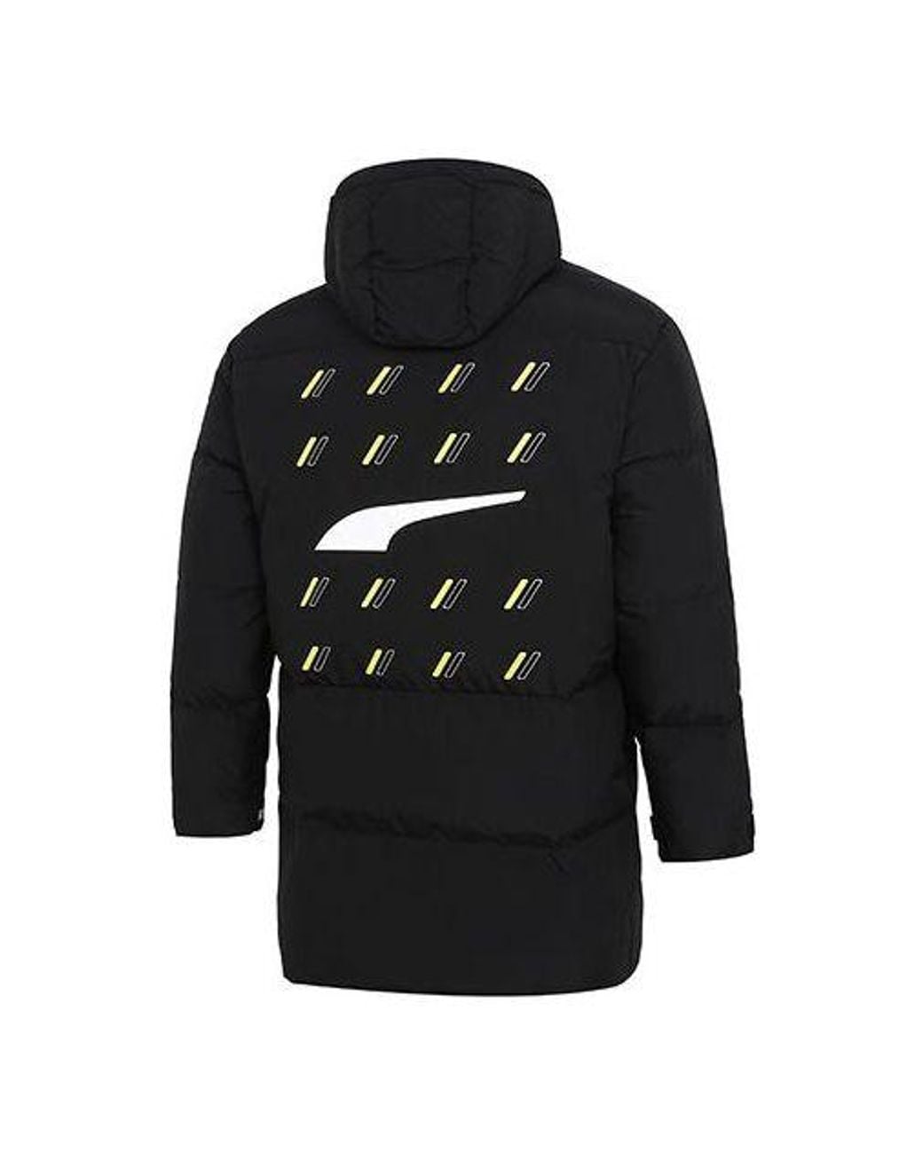 PUMA Black Windproof Down Warm Jacket for men