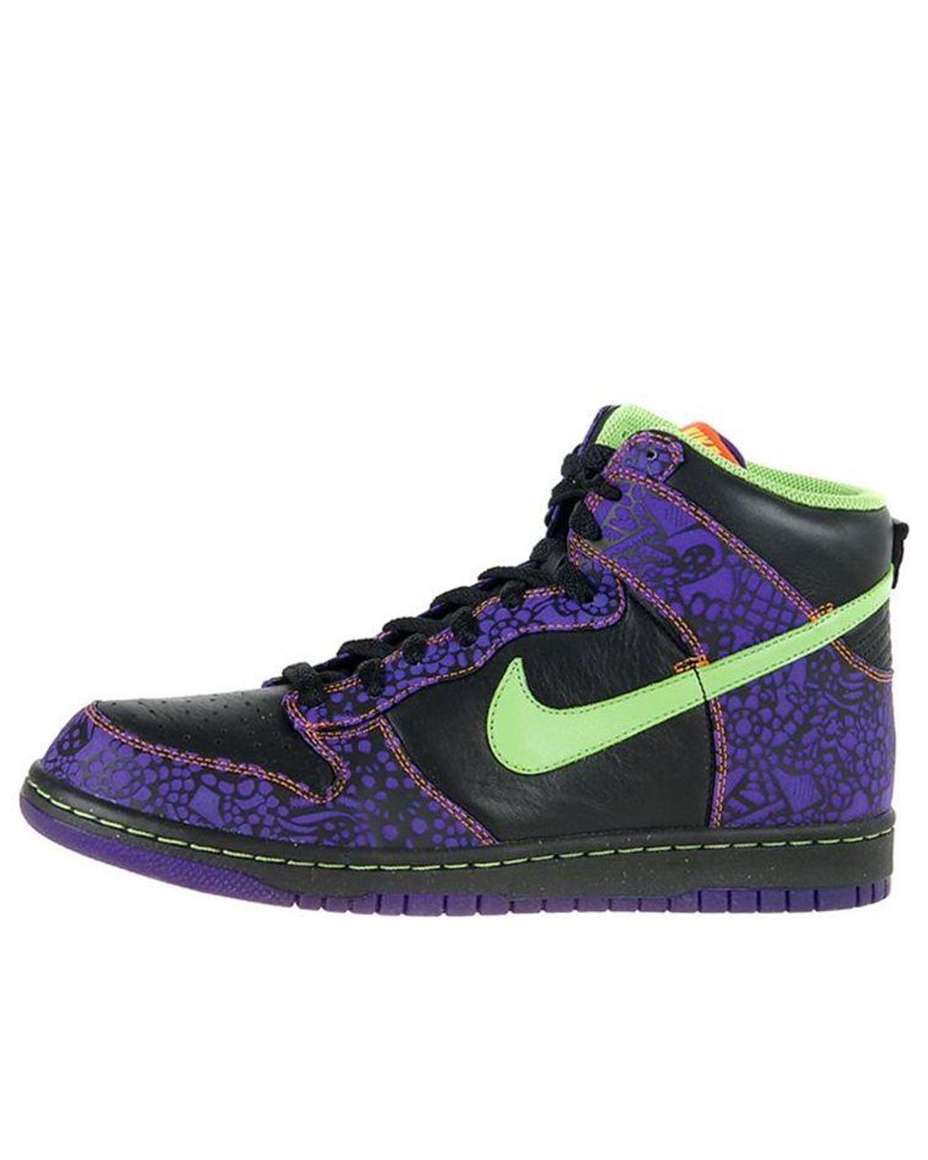 Nike Dunk High Premium 'day Of The Dead' in Blue for Men | Lyst