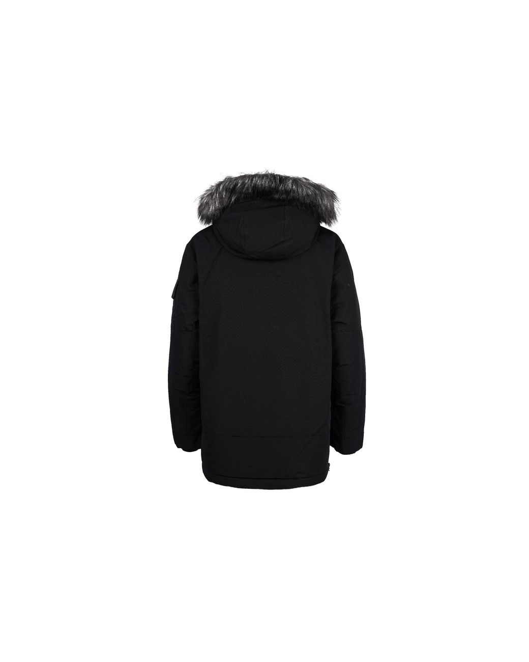 New Balance Blue Warm Long Down Jacket for men