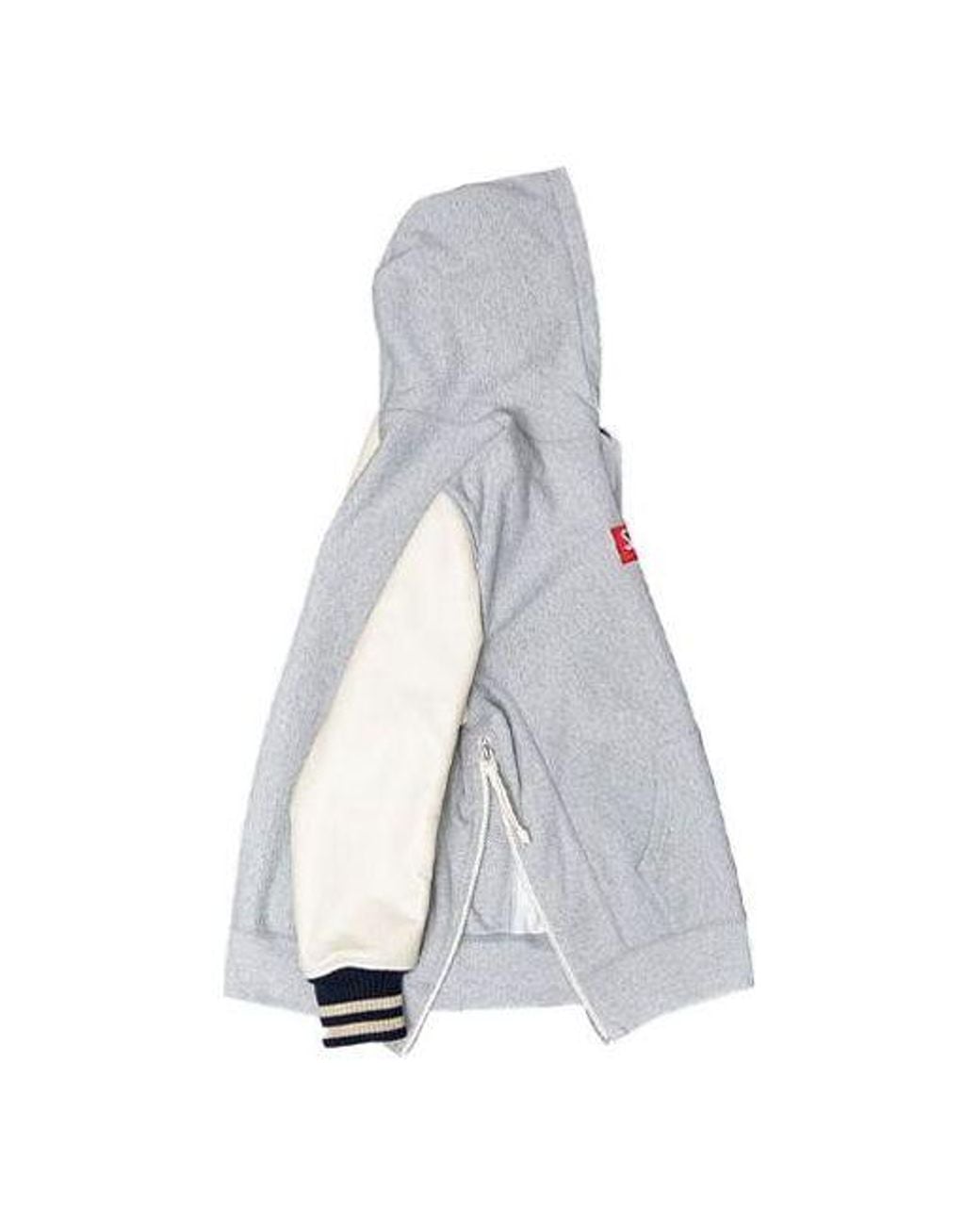 Supreme Gray X Junya Watanabe Comme Des Garons Box Logo Hoodie for men
