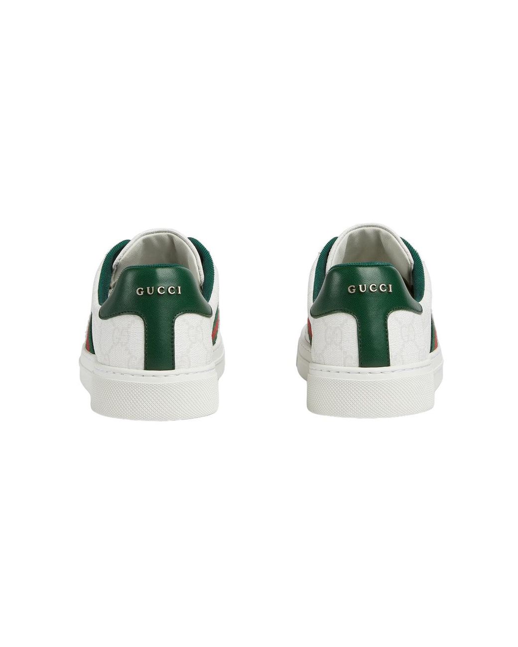 Gucci White (Wmns) Ace Canvas Monogram'