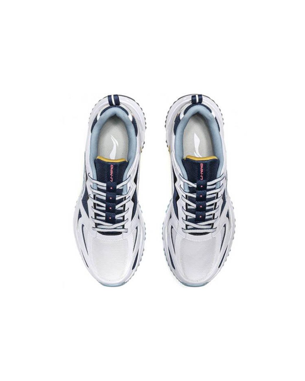 Li-ning Blue Retro Running Shoes 'Deep Water Duck' for men
