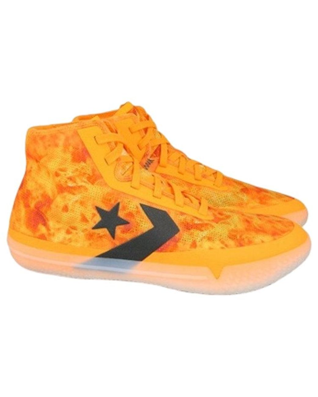 Converse Orange All Star Pro Bb 'Flames' for men