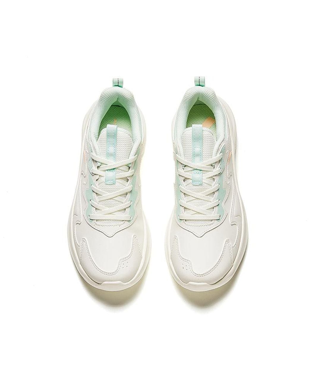Anta White (Wmns) Running Series Sneakers Leather