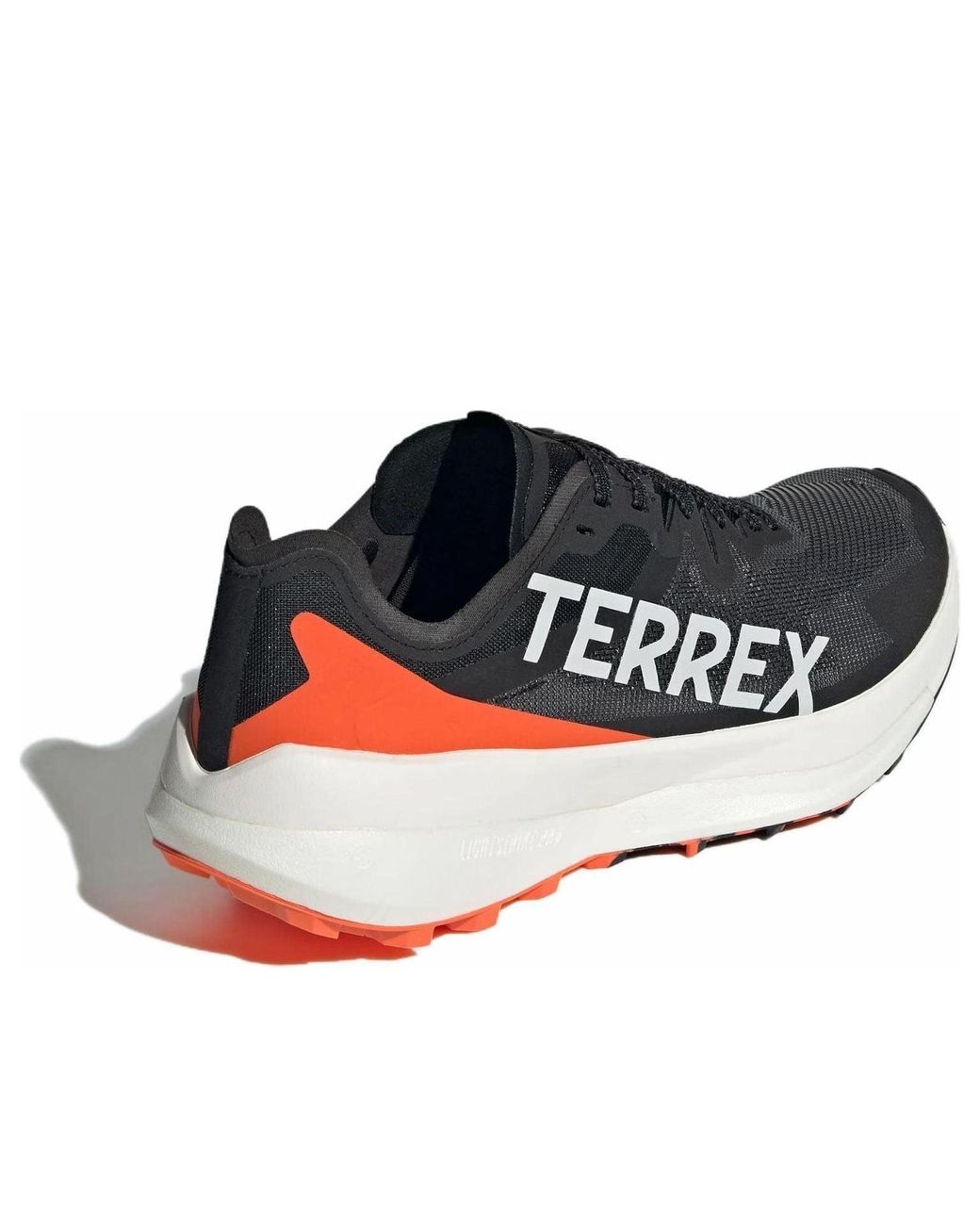 Adidas White Terrex Agravic Speed Trail 'Core Impact' for men