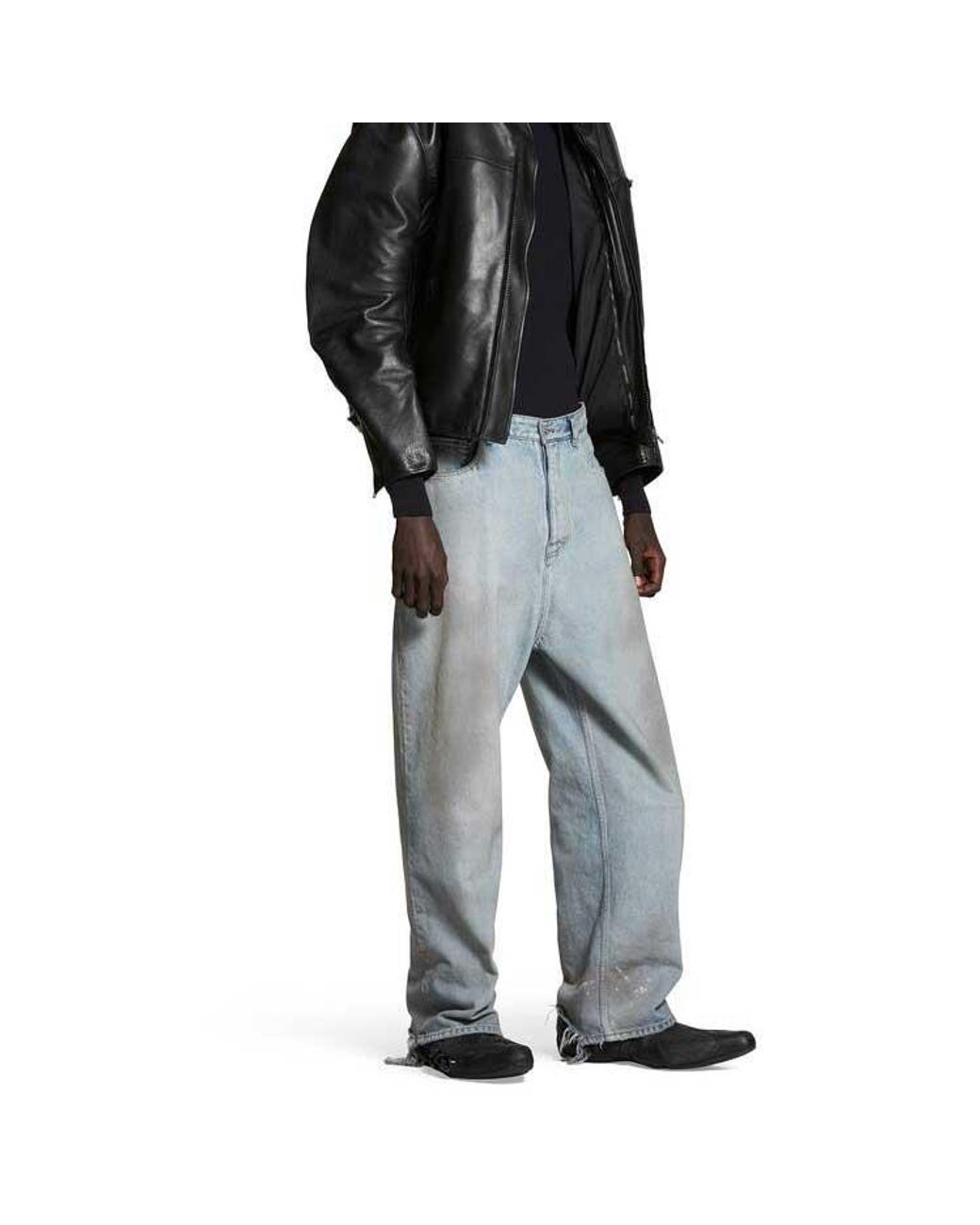 Balenciaga Blue Baggy Pants