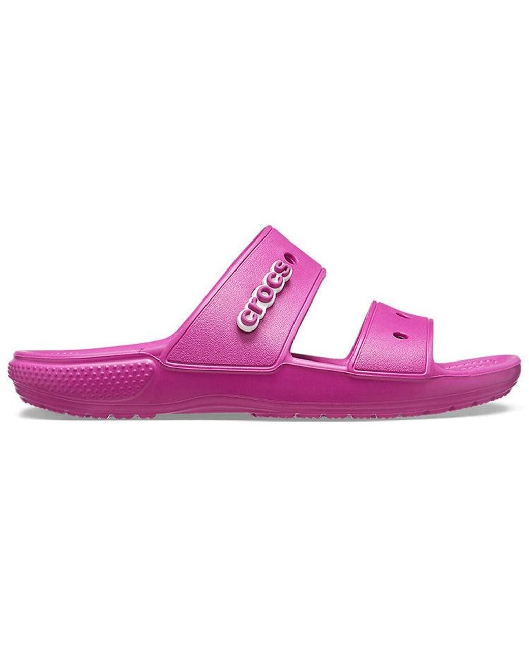 CROCSTM Pink Classic Cozy Sandals
