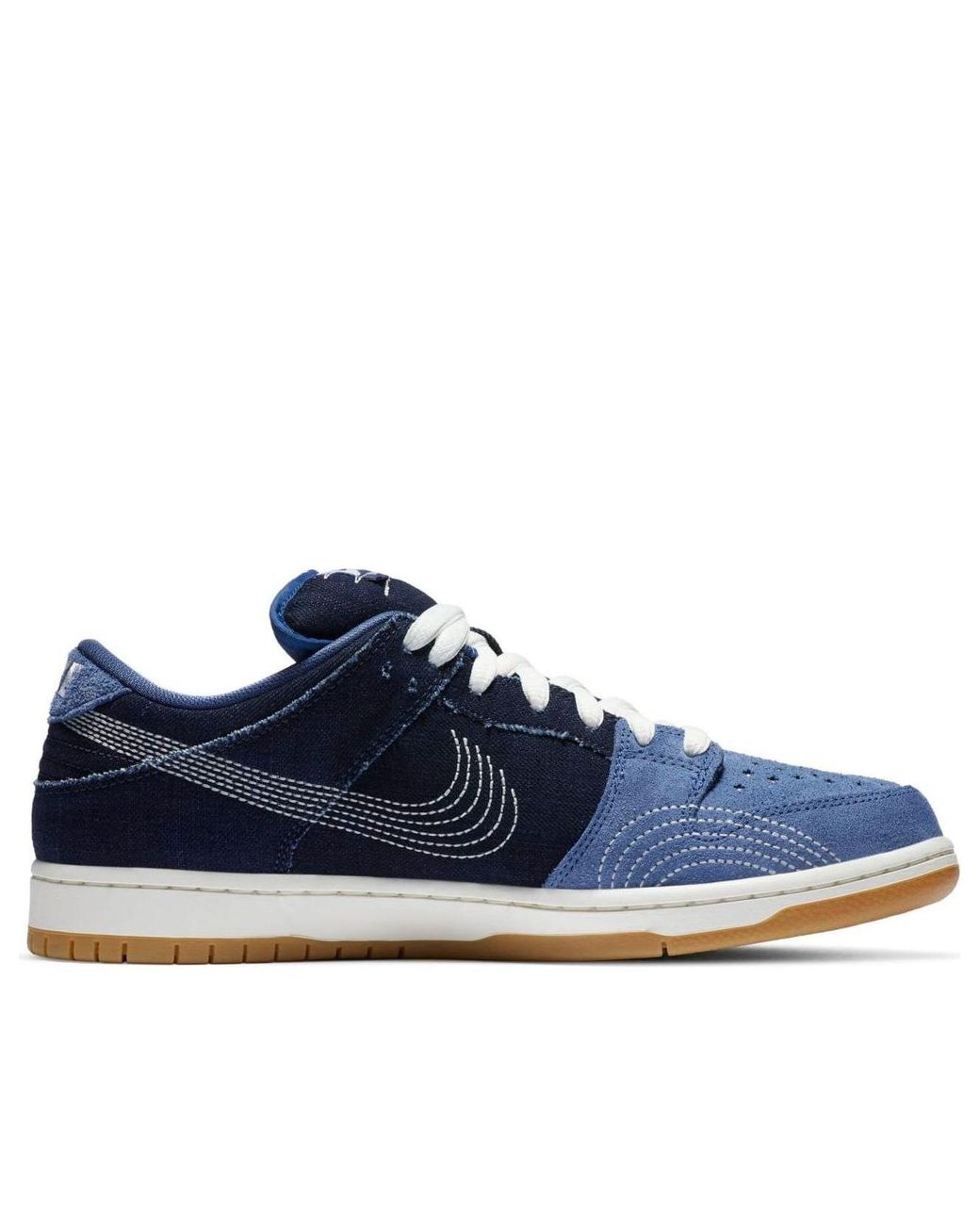 Nike Blue Dunk Low Pro Prm Sb 'Sashiko Pack' for men
