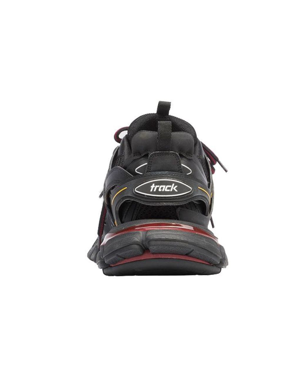 Balenciaga Brown Track Sneaker Bordeaux' for men