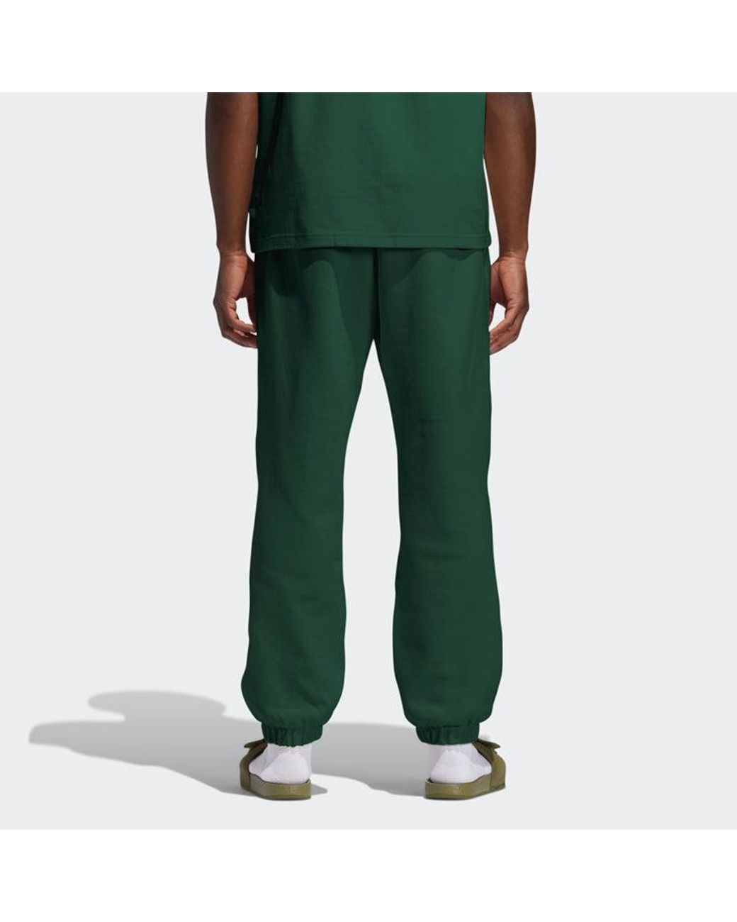Adidas Green Originals X Crossover Loose Sports Pants Couple Style