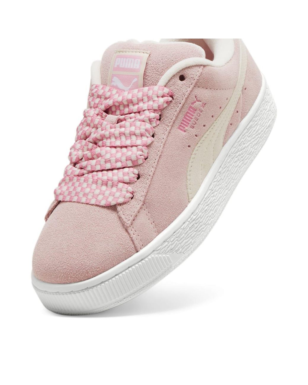 PUMA Pink Suede Xl Lace Sneakers