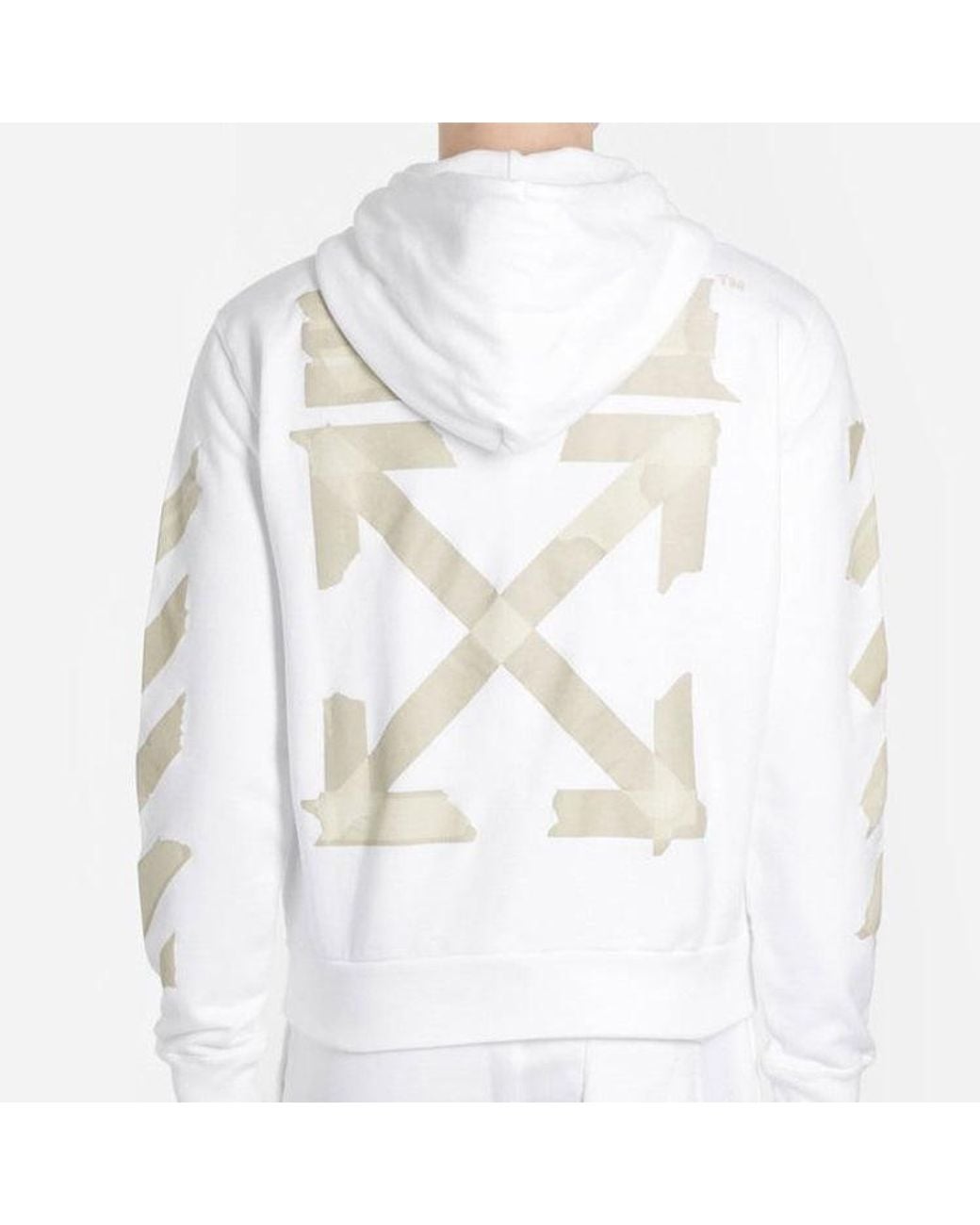 Off-White c/o Virgil Abloh White Ss20 Arrows Sketch Logo Sweater Tape for men