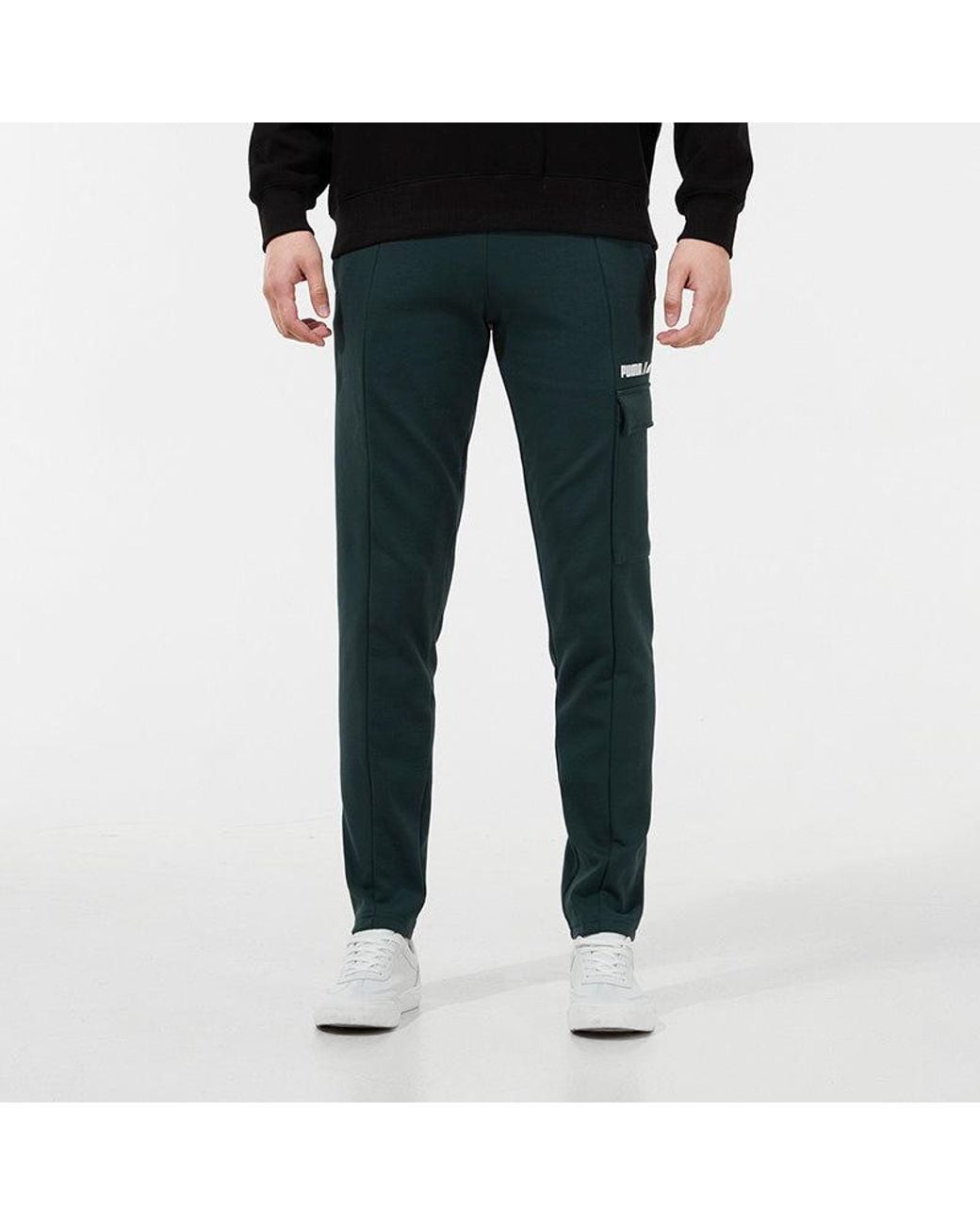 PUMA Green Winterized Pants for men
