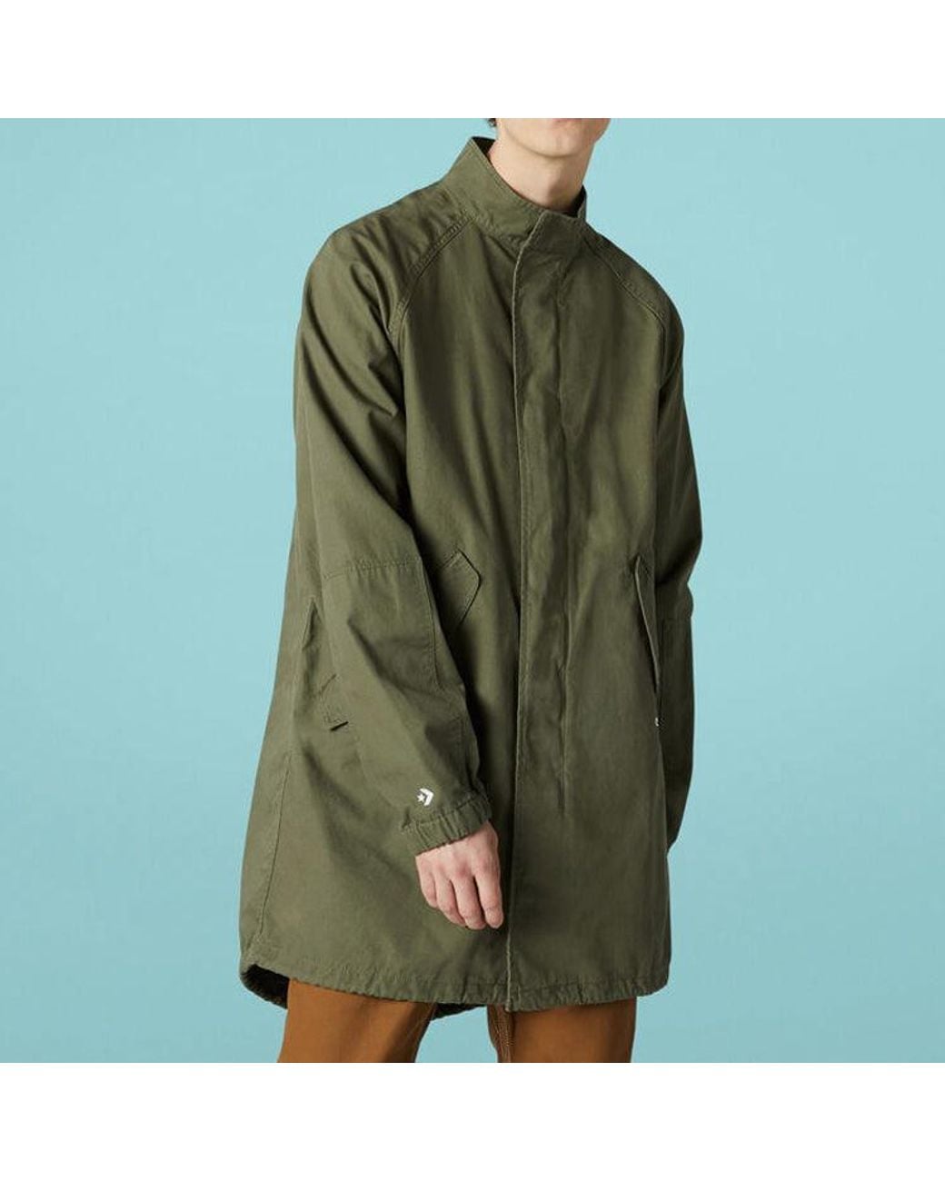 Converse Gray Utility Parka 'Military' for men