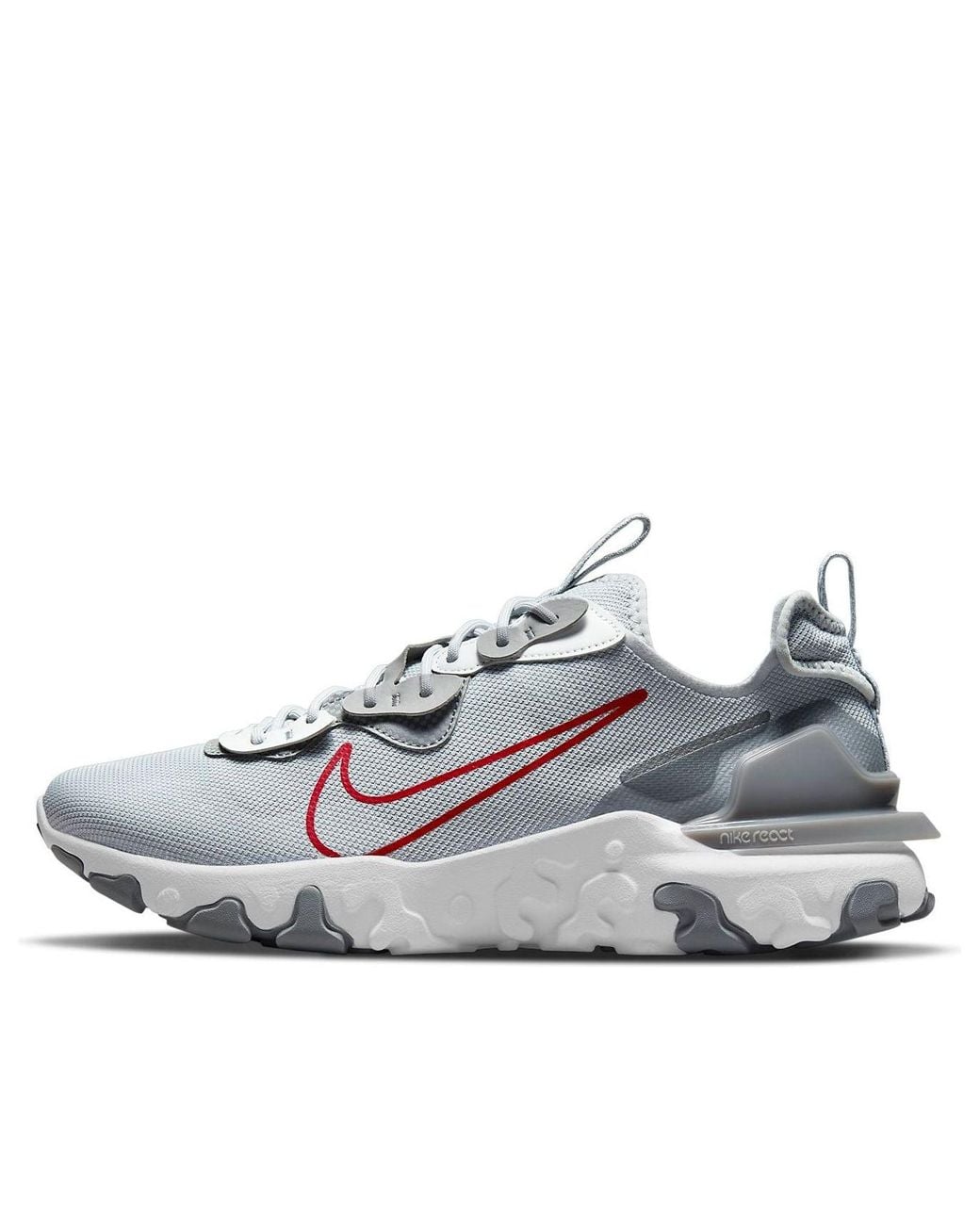Nike Gray React Vision 'Smoke University' for men