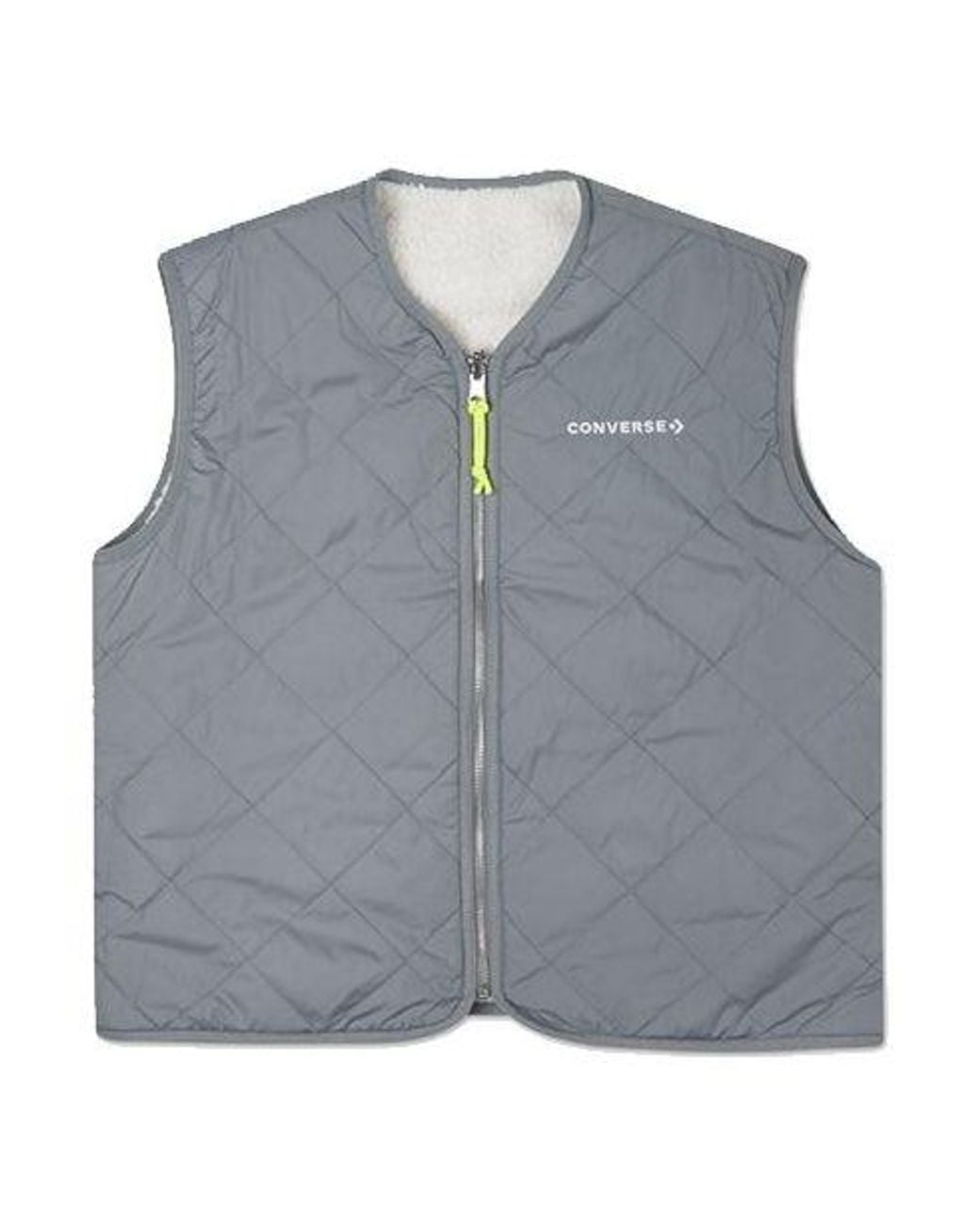 Converse Blue (Wmns) Sherpa Reversible Vest