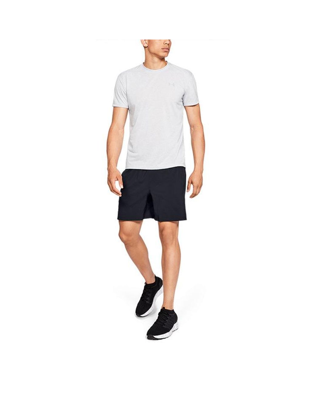 Under Armour Blue Launch Sw 2In1 Shorts for men