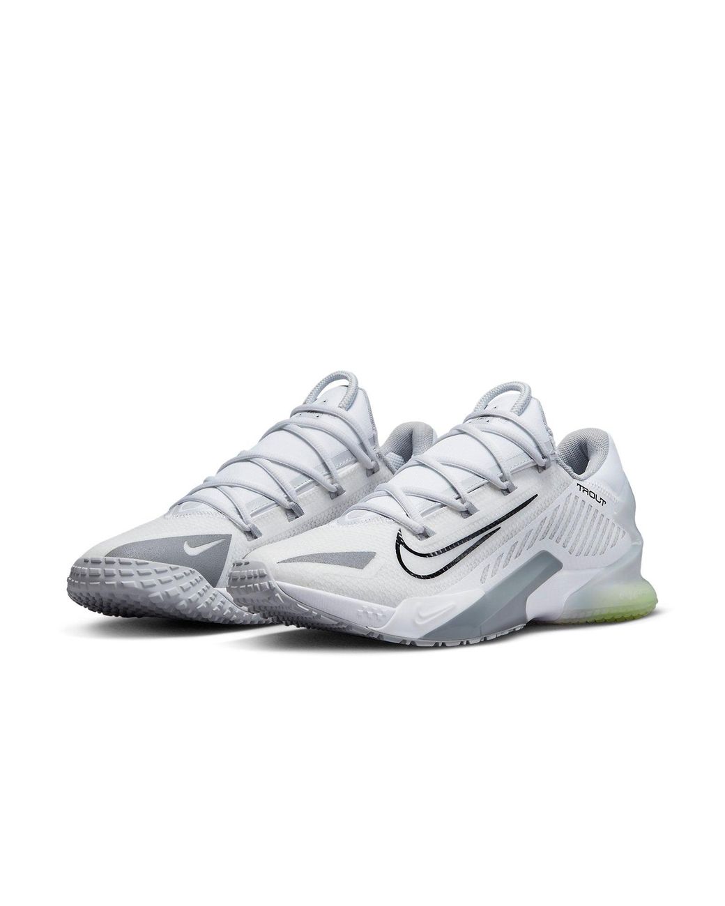 Nike White Force Zoom Trout 8 Tf Wolf' for men