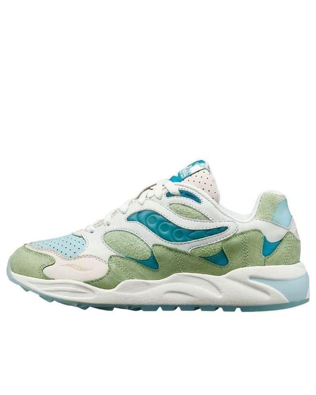 Saucony Blue Grid Shadow 2/Tan S70782-1 for men