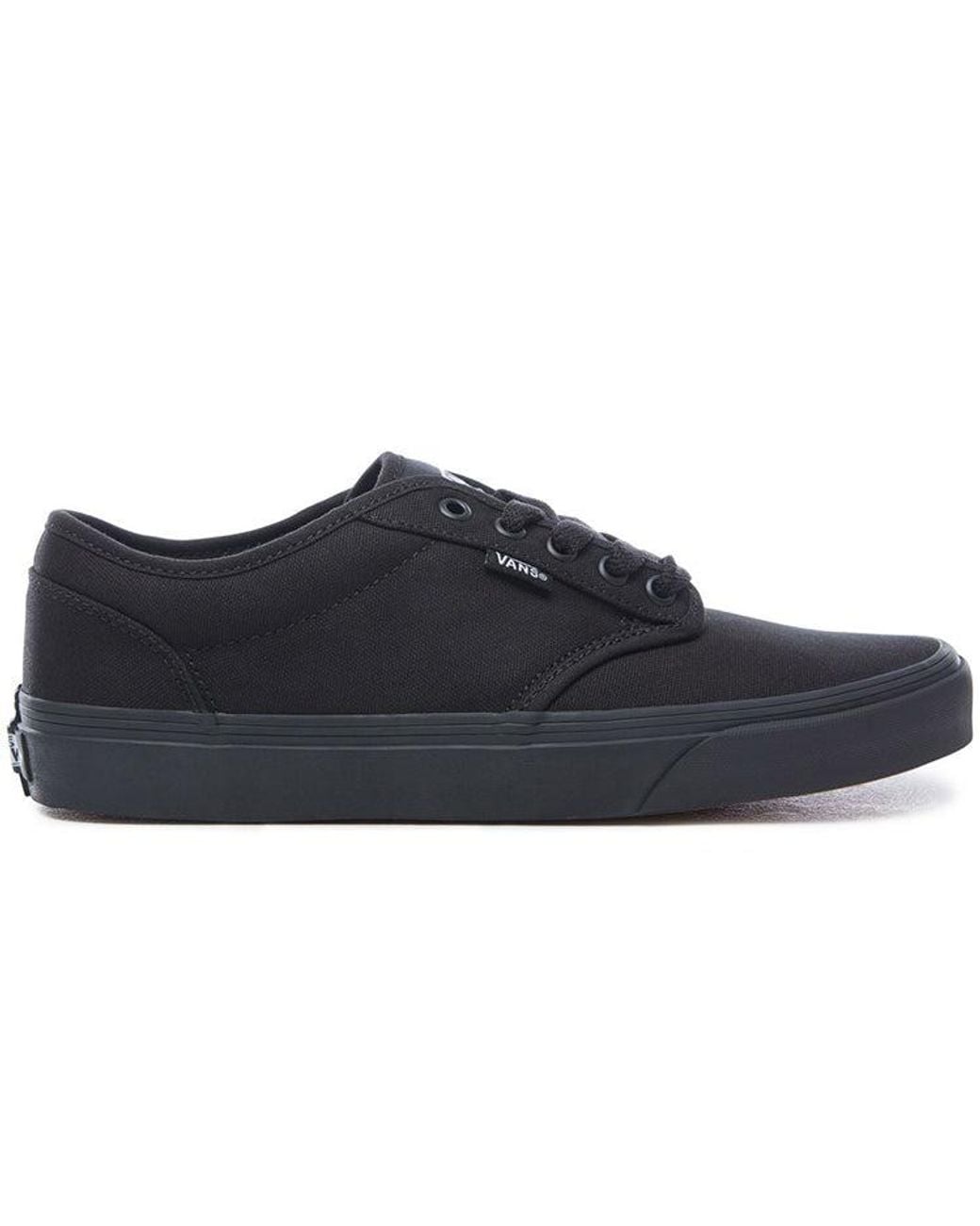 Vans Blue Authentic Atwood Skateboard Series Mid-Top Retro Skate Shoes for men