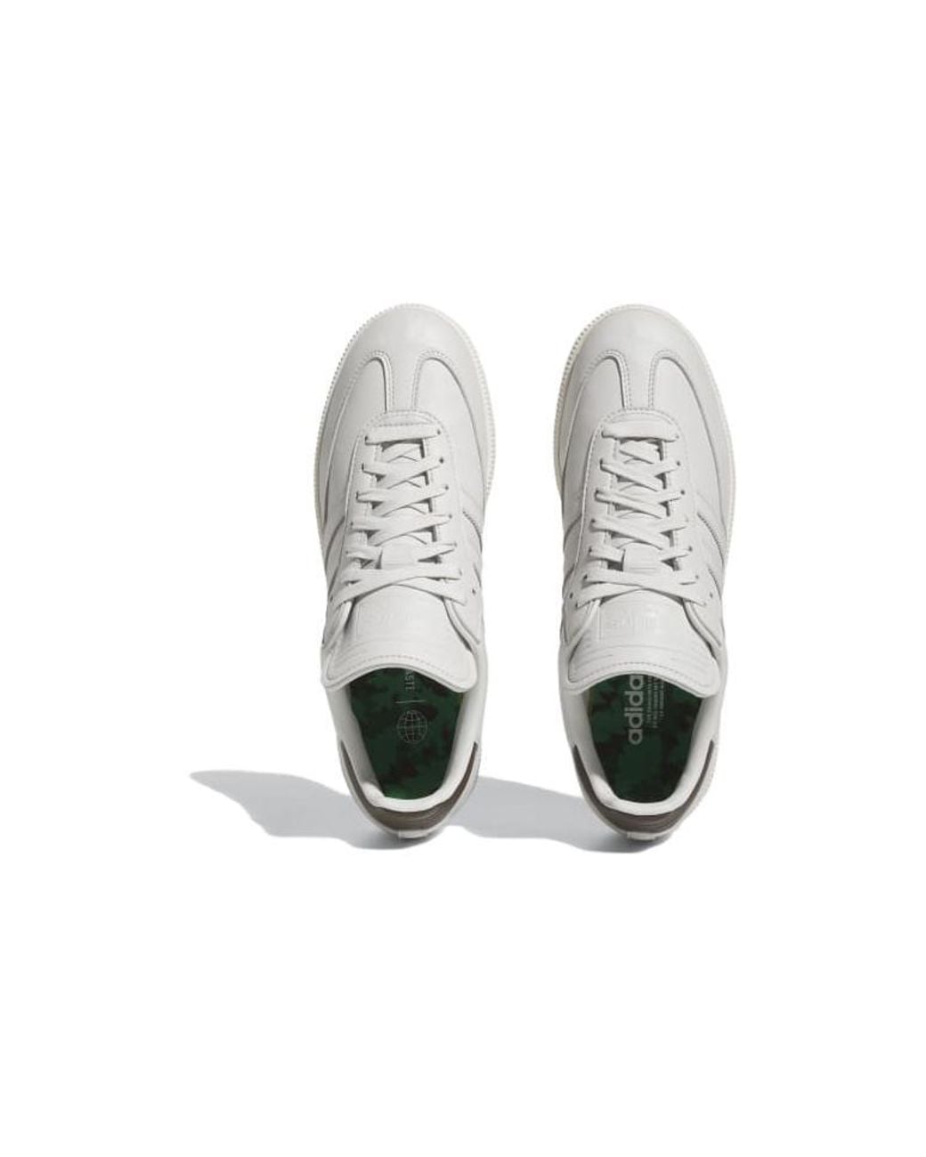 Adidas White Samba Golf Shoes for men