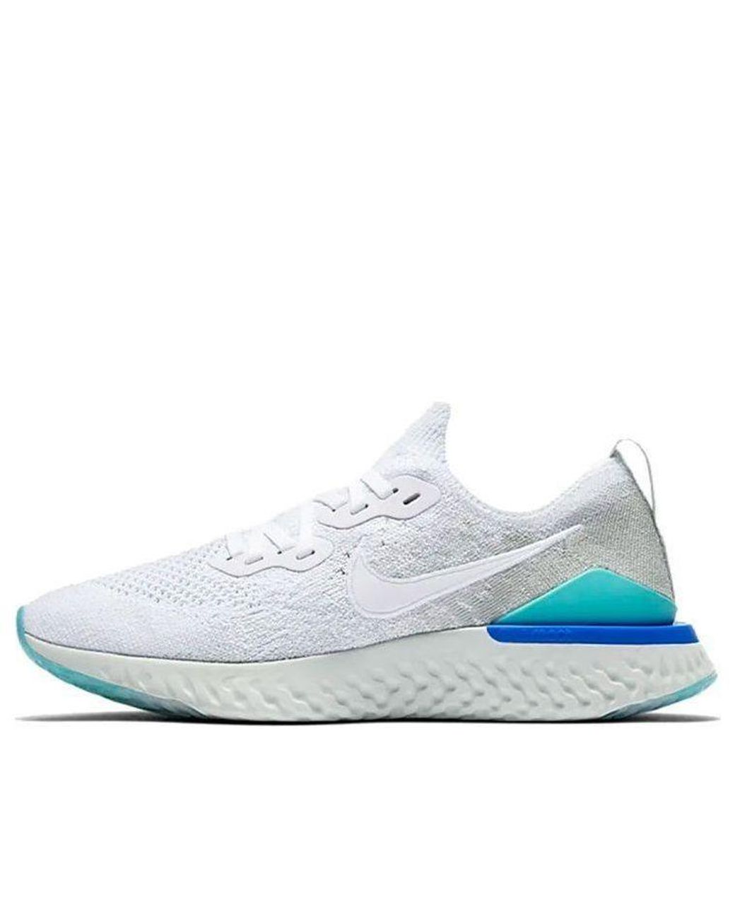 nike epic react flyknit sky blue