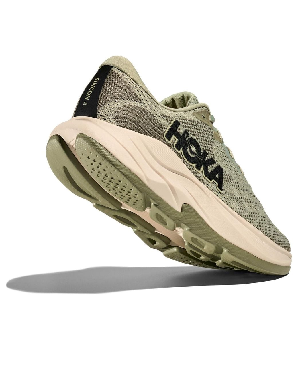 Hoka One One Brown Rincon 4 'Forest Lichen Eucalyptus' for men