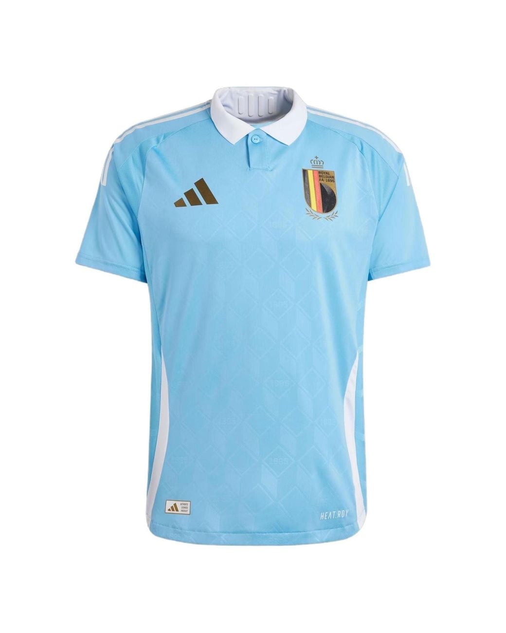 Adidas Blue Belgium 24 Away Authentic Jersey Asia Sizing for men