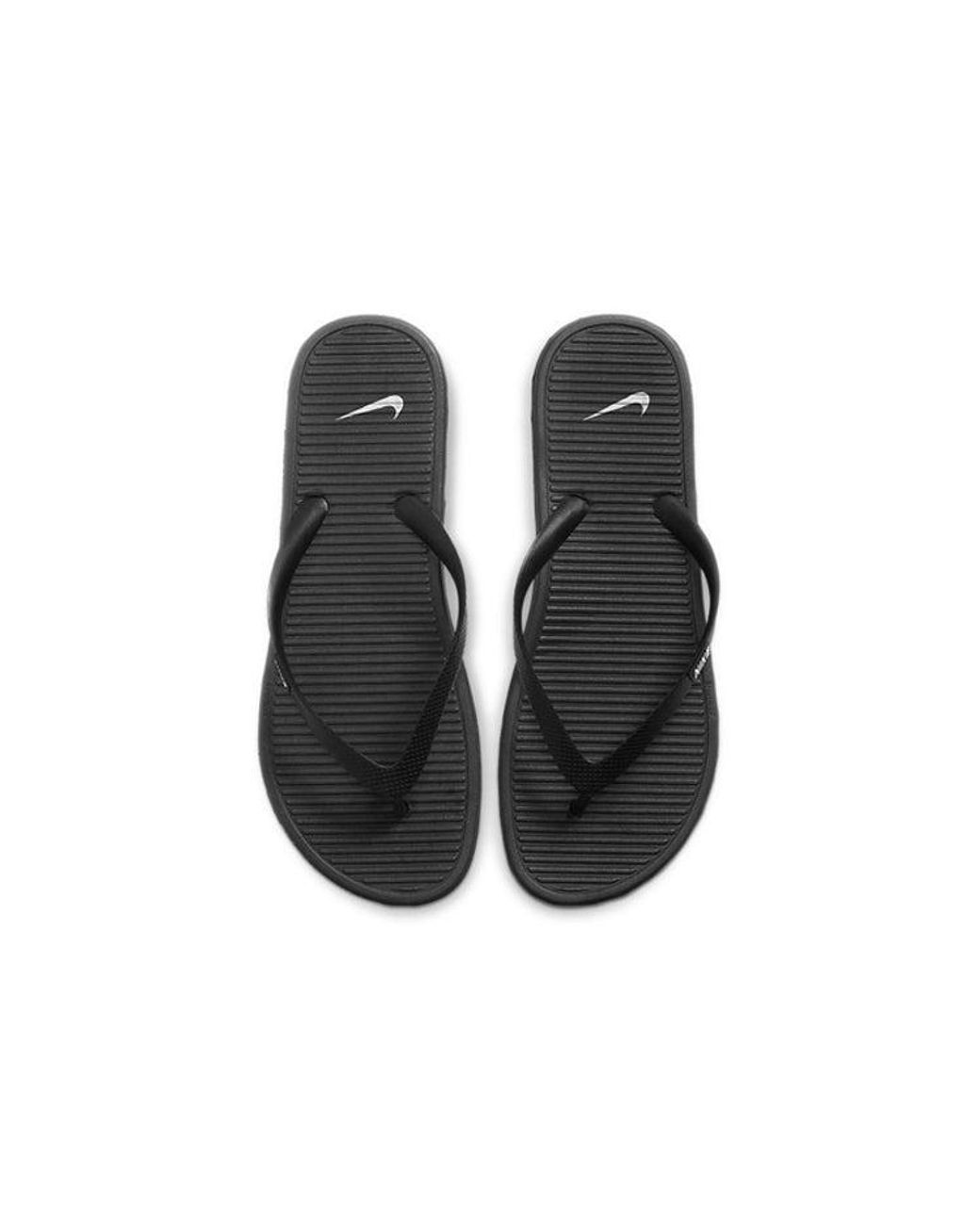 Nike Black Solarsoft 2 Flip Flop for men