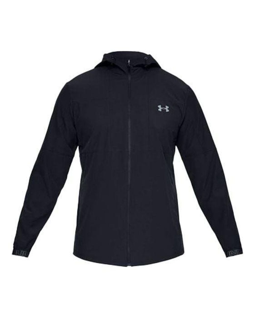 Under Armour Blue Vanish Woven Full Zip Jacket for men