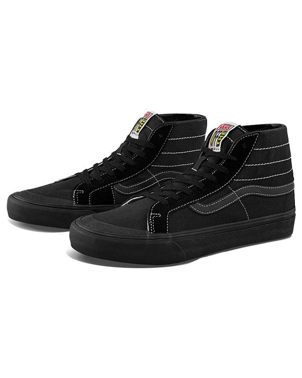 Vans Black Sk8-Hi Shoes for men