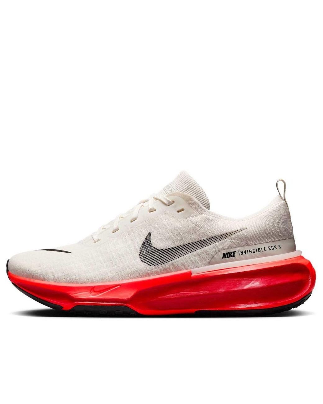 nike flyknit red and white