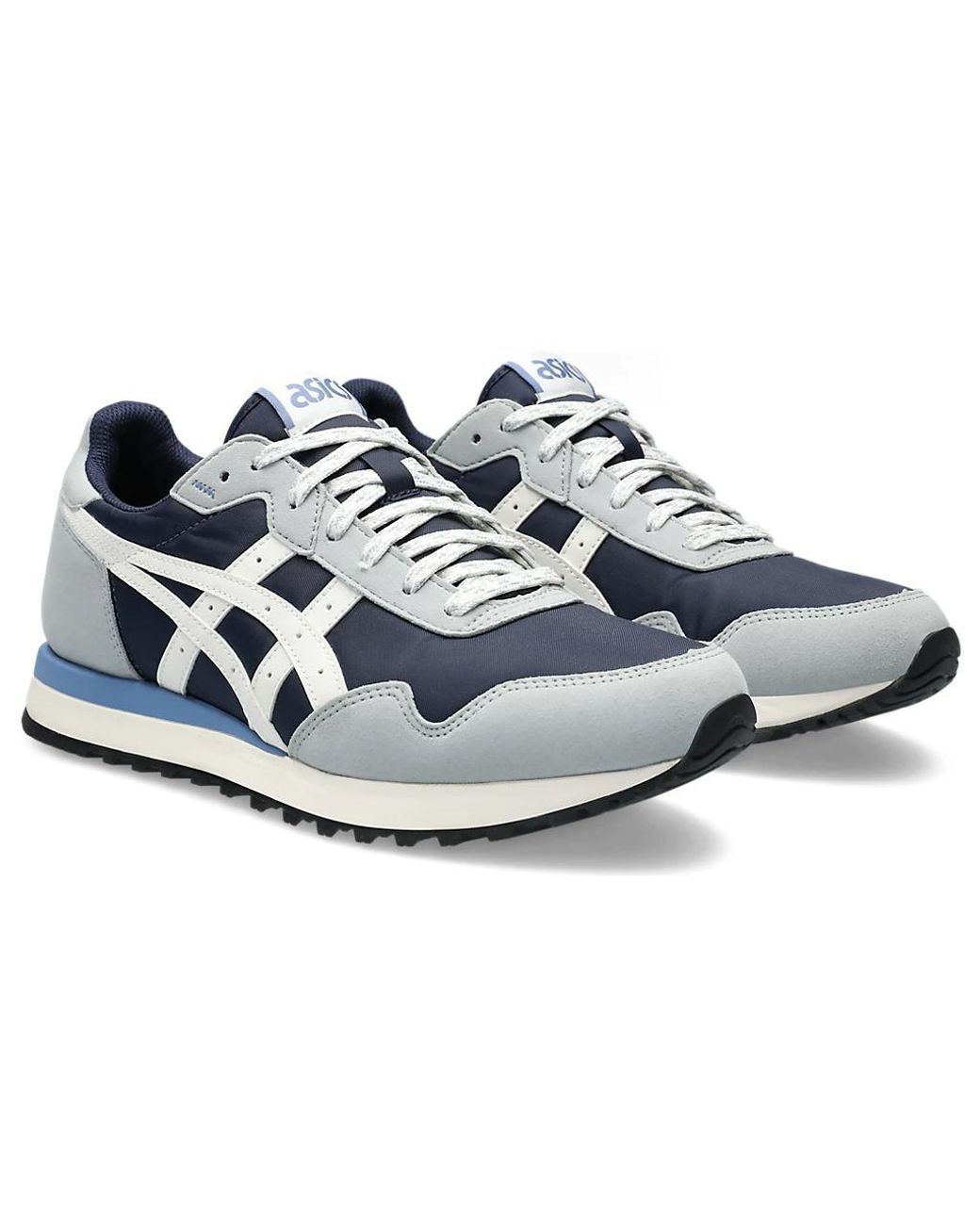Asics Blue 1203a293-400 Tiger Runner Ii Midnight/cream Uk 3 for men