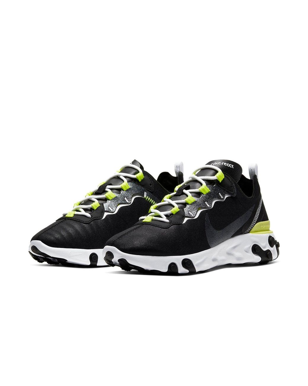 Nike Black (Wmns) React Element 55 Se Lemon Venom'