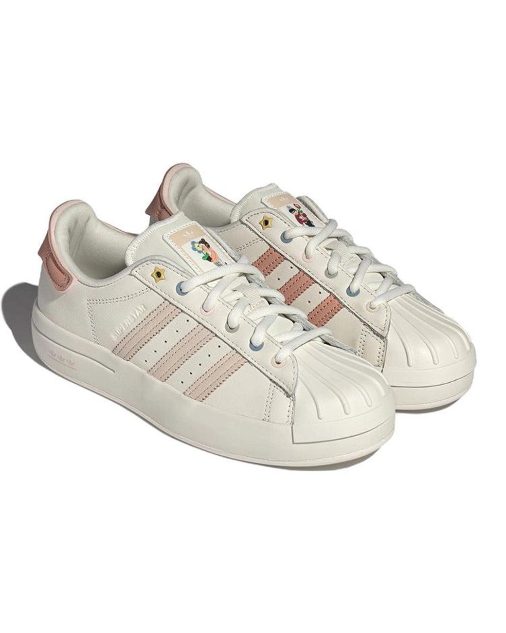Adidas White Superstar Ayoon