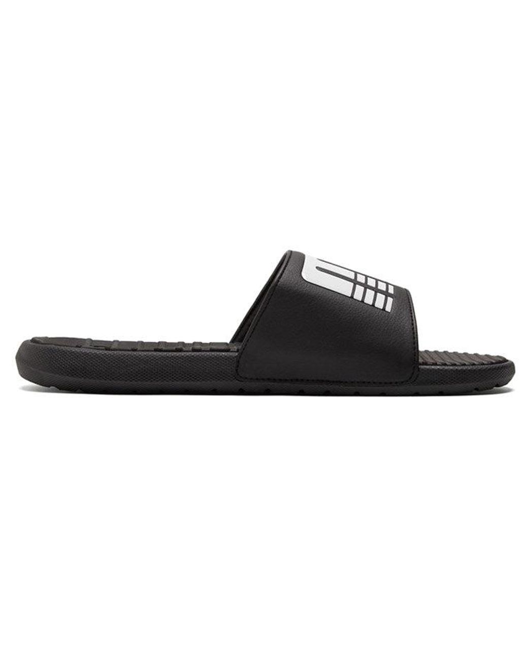 PUMA Black Cool Slippers for men
