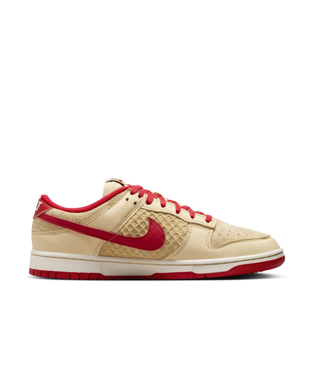 Nike Red Dunk Low 'Strawberry Waffle' for men