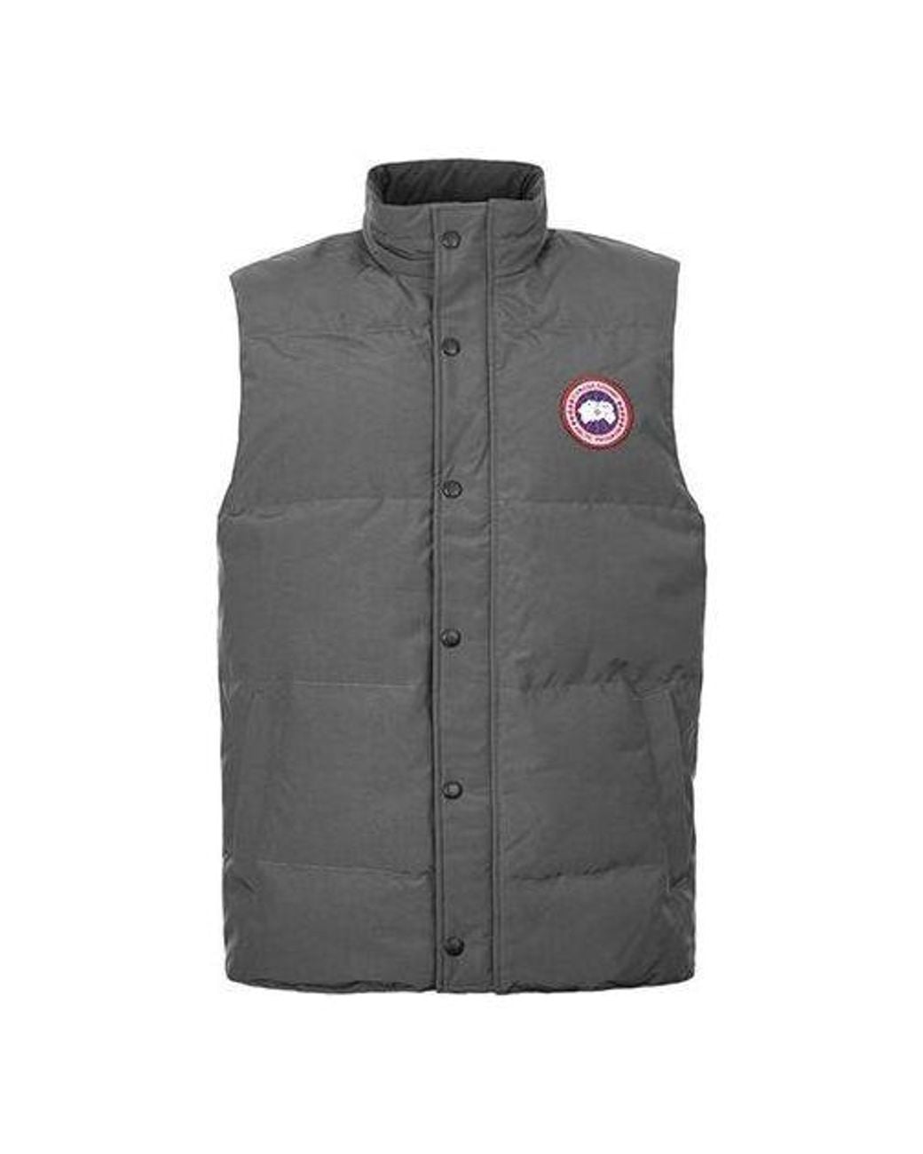 Canada Goose Gray Garson Vest 'Graphite' for men