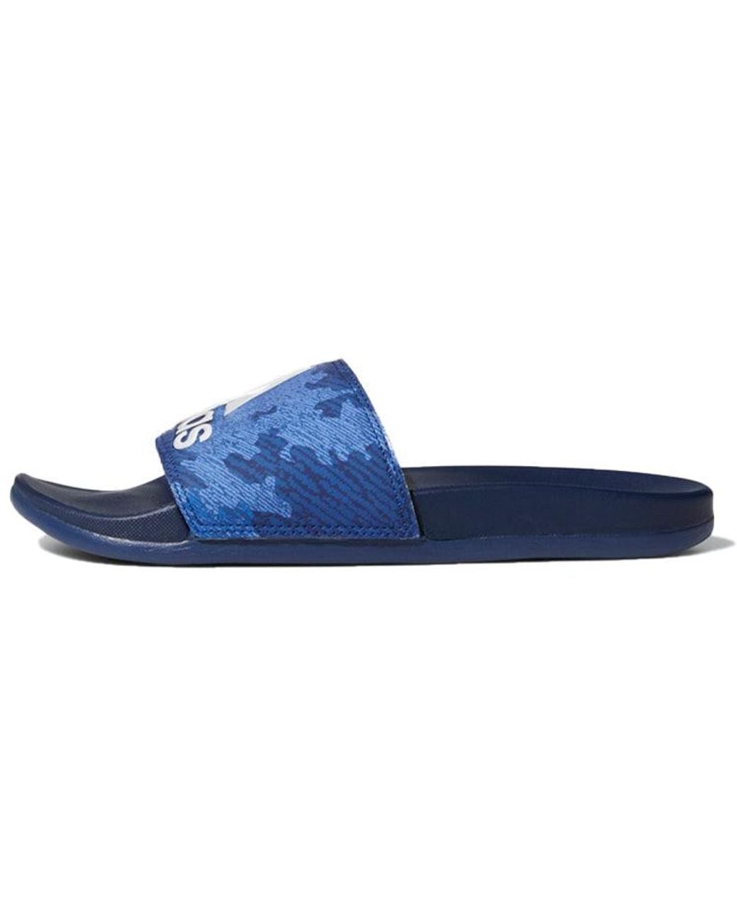 Adidas Blue Adilette Comfort Slides Slipper for men