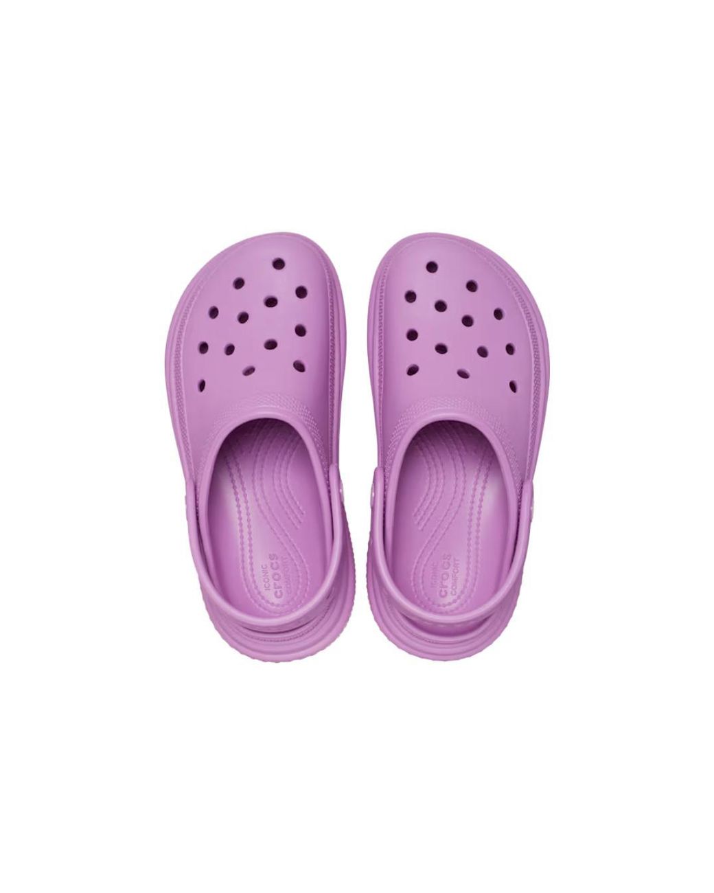 CROCSTM Purple Stomp Clog; Bubble