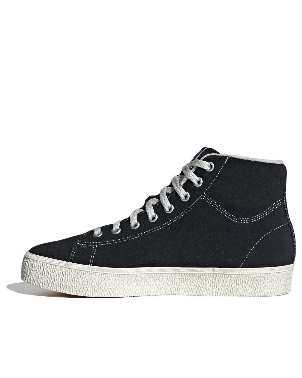 Adidas Black Stan Smith Cs Mid Shoes for men