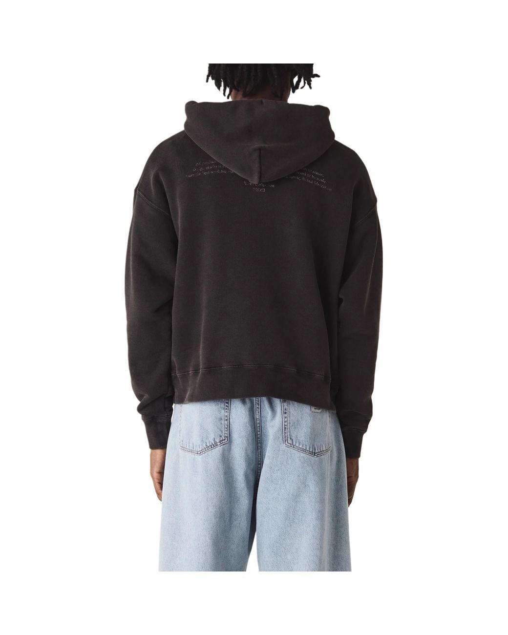 Off-White c/o Virgil Abloh Black Mary Skate Hoodie for men
